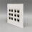 12  Shield CAT7 RJ45 LAN Wall Panel Faceplate Ethernet Shielded CAT.7 for  Jack Socket for 10GB Internet 4