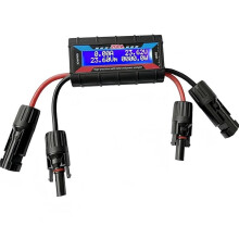200A Digital Watt Meter Solar Panel Power Analyzer 4.8-60v for Accurate Voltage and Current Testing