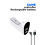 For PS5 Gaming Controller Charging Battery 2000mAh USB Type C Battery LED Display Charge Kit Gaming Accessories 2