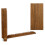 2Pack Wall Mounted Drying Rack,Laundry Drying Rack,Foldable Wooden Wall Organizer for Bathroom Laundry Room Closet 1