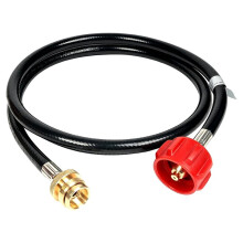 4FT Propane Tank Adapter Hose 20lb to 1lb Converter 1lb to 20lb Propane Hose Adapter