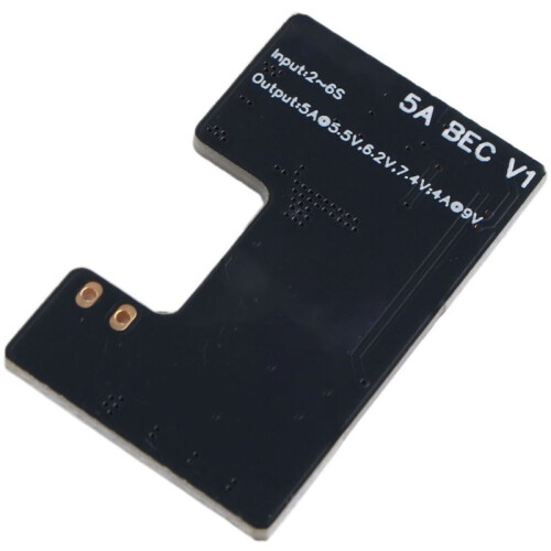 5A BEC Step-Down Regulator Module 7-26V Input 2-6S LiPo Using MP9447 Chip for RC FPV Racing Fixed Wing Drone 1