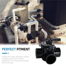 2" 3-Port Diverter Valve 263028 for Pool & Spa Control Systems for Jandy Plumbing System 3 Way with 2.5" Pipes