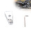 Motorcycle Shift Linkage Support Bracket Kit for  Road Glide, Road King, and Softail Models 3