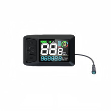 Cykeldisplay Passar för Bafang BBS01 BBS02B G340 G320 M300 M400 M620 Mid Motors LCD-Färgdisplay Kontrollpanel