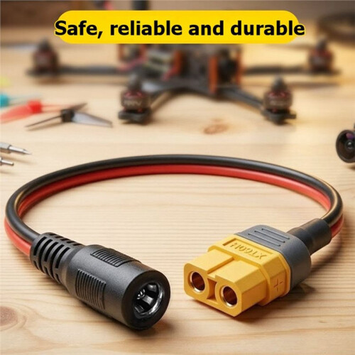 Video Goggles Battery Powered Cable Charger Cable Battery Charging Cable Adapter  to XT60H Cable for Skyzone 1