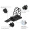 100pcs Cable Clips Self Adhesive Mount Wire Clamps  Tie Fixed Adjustable Car Wire Cord Holder CL-3 6