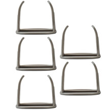 5pcs Plastic Pipe Clamp Hooks Cable Clips Self-Adhesive Washing Machine Drain Pipe Holder Fasteners Pipe Support