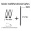 For   S26 Ultra S Pen Stylus Passive EMR SPen Without  with Replacement Tips Nibs 2