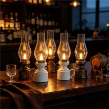 Electronic Candles LED Lamp Lantern Battery Operated Decorative Light for Home Bedroom Living Room Holiday Christmas C