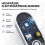 Carbon Monoxide Detector with Temp/Humidity Sensor, Plug-in Alarm for Home Garage Workshop EU Plug 2