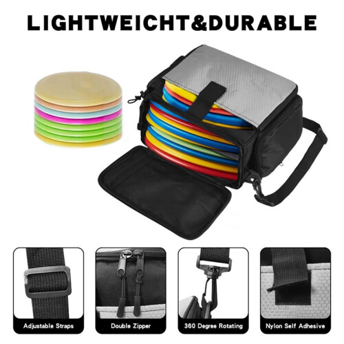 Disc Bag with Shoulder Strap and Removable Dividers, Disc  Carrier Bag  Part 1