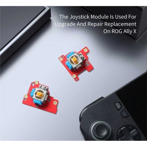 RG01 Electromagnetic Joystick Module, Game Accessories Hall Effect Anti Drift Thumbstick Replacement for  Ally X 2