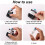 3pcs Vial Label Applicators, Small Bottle Label Applicators Compatible for Lab Clinic DIY Organizing 6