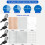 100pcs Cable Clips Self Adhesive Mount Wire Clamps  Tie Fixed Adjustable Car Wire Cord Holder CL-3 5