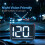X1 Auto Digital Speedometer HUD Gauges   Display Car Universal  Font Speed Meter Electronics Accessories 4