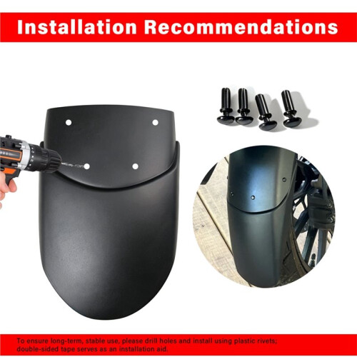 Motorcycle Front Mudguard Extender  Guard Front Wheel Extension for  V85 TT V85TT V 85 TT 2019-2026 2