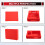 Silicone Case Soft Protective Case for F64 Programmer and Flash 64 Box Flash 64 Tool Box Protective Case Red 6