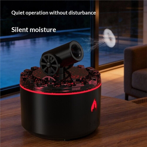 Light Turret Style Air Humidifier Aromatherapy Diffuser, Home Desktop  Electric Aroma Diffuser with LED Night Light