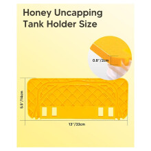 Honey Uncapping Tank Holder for 5 Gallon Round and Square Buckets Easy Clean Honey Uncapping Tank Bucket Scraper