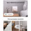 4-in-1 Scene , Remote Witch, Dual-Protocol Wireless Wall ,Home Use 5