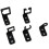304147 Throttle Cable Bracket Mount Kit Fit for GM700R4 Complete Hardware Spring Bolt Installation Set 6