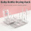 Foldable Baby Bottle Drying Rack Portable Dustproof Box with Cover Dryer Holder 2