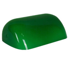 Green Glass Bankers Lamp Shade Replacement Cover for Elegant Lighting