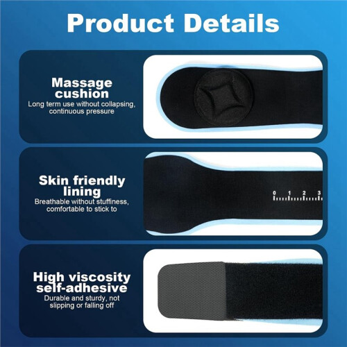 Elbow Brace Removable Pad, Compression Strap for Tennis Elbow & Tendonitis Adjustable Counterforce Compression Strap 2