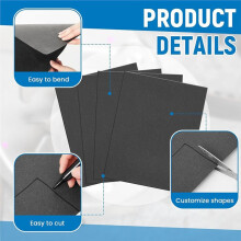 9-Piece 15" X 11.8" Gasket Set - High-Temperature Gasket Material, Suitable for DIY Exhaust Gasket Making
