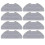 Mop Cloths Replacement for  D20 Air  Robot Vacuum - 8 Pack Washable Mopping Pads for Enhanced Cleaning 1