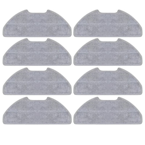 Mop Cloths Replacement for  D20 Air  Robot Vacuum - 8 Pack Washable Mopping Pads for Enhanced Cleaning