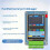 Handheld Serial Port Debugger RS485/RS232/TTL Tester with 2.8inch TFT Touch Screen Support  Between 6 Baud Rates 5