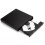 USB 2.0 External CD DVD-RW Drive, Plug-and- Portable Optical Disc Reader Writer Burner 1