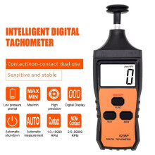 6236P Digital Tachometer Max 99999 RPM Speed Tester Motorcycle Auto Singal Trigger Non-Contact LCD Tacometro Meter