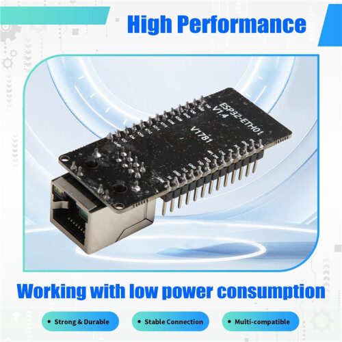 WT32-ETH01 Embedded Serial Port Networking -Compatible Ethernet WIFI Combo Gateway MCU ESP32 2