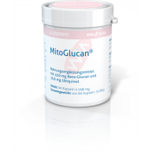 MitoGlucan | Beta-Glucan Yestimun Ubiquinol Q10 Kaneka Immunsystem | 60 Kapseln