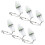 6pcs Fishing Bait Light, LED Underwater Strobe Light, Trigger-Activated Fish Attractor Light 2