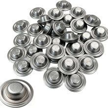 100 Pack Metal Roof Screw Caps, Waterproof & Rustproof Galvalume Screw Covers for Roofing