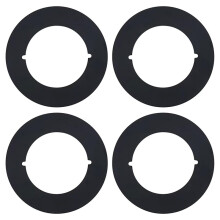 4 Pcs Door Knob/Deadbolt Reinforcement Plate for Repairing Damaged Door Locks