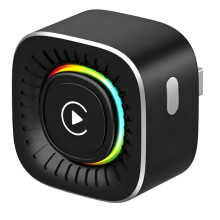 2-in-1 Wireless CarPlay Adapter, USB Dongle Plug-and- for OEM Factory Wired CarPlay Cars