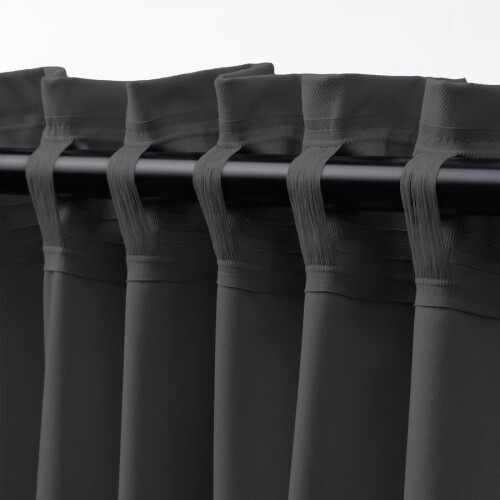 IKEA KORGMOTT Blackout Curtains 145x250 2