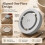 7Pack Pottery Foot  Tool with 2 Scrapers for Perfectly Aligned Clay Base Rings in Ceramic Projects 2