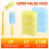 100 Count Disposable Dusters Refills with 1 Handle, 360 Multi-Surface Microfiber Static Cleaning Dusting Wand 3