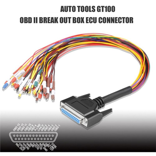 Câble GODIAG OBD2 Vers DB25 Compatible avec le Boîtier de Détection de Protocole OBDII GT100 1