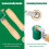 Silicone Handwheel, Brass Pressure Roller Manual Welding Tool High-Temperature Resistant Joint Roller, for PVC/TPO/EPDM 5
