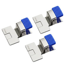 3pcs YX-A40 Phone PCB Soldering Clamp Stainless Steel Holder with Silicone Pad for Maintenance Work