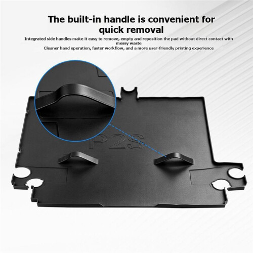 Gather Filament Waste Pads for  P2S Reusable Easy Clean Full Coverage 3D Printer Accessories 2
