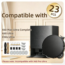 X60 Ultra Replacement Parts Accessories Kit for X60 Max Ultra Complete/X60 Ultra Complete 23pcs