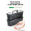7pcs Handheld Toolbox, Portable Large Capacity Thick Plastic Hardware Tool Storage Box, Toolbox with Handle 9